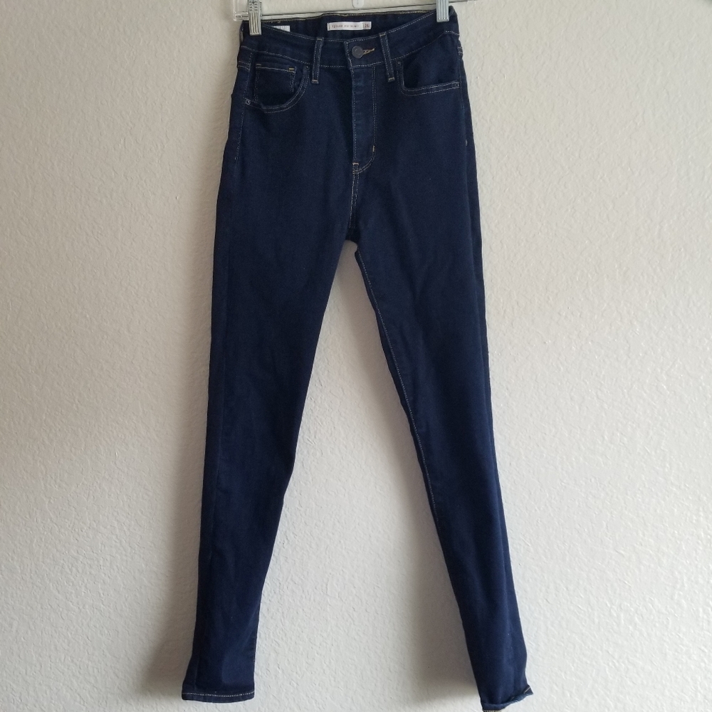 Levi's 721 high rise skinny jeans size 26